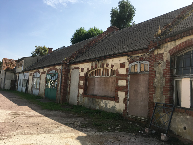 Les ateliers avant le début du chantier