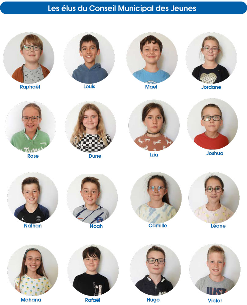 Le conseil Municipal des jeunes de Verson élu en 2022