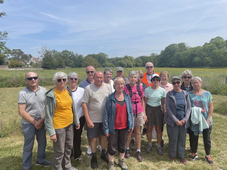 Groupe de randonneurs les pas pressés de l'Odon