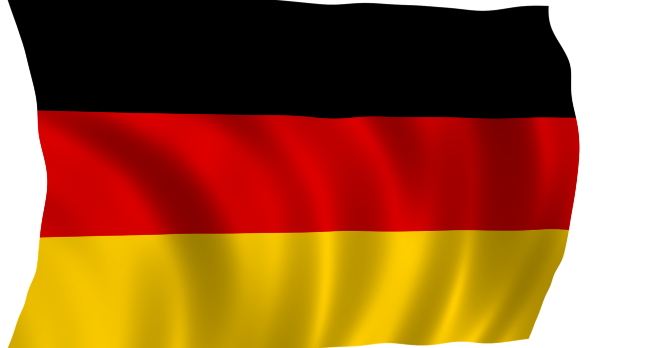 drapeau allemand, noir, rouge, jaune