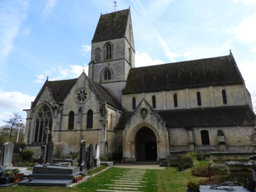 L'entrée du cimetière