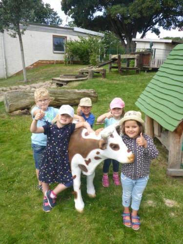 Une normande dans l'école maternelle de Hambühren